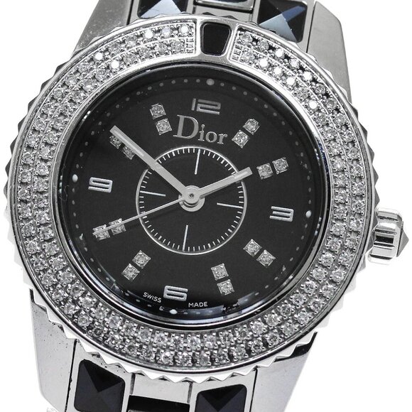Dior crystal CD112119 Diamond bezel Index diamond Quartz Ladies Watch_850199 - Picture 4 of 6